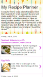 Mobile Screenshot of myrecipeplanner.blogspot.com