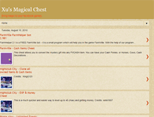 Tablet Screenshot of fbgamesmagic.blogspot.com
