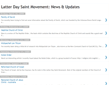 Tablet Screenshot of ldsmovement.blogspot.com