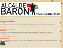 Tablet Screenshot of alcaldebaron.blogspot.com