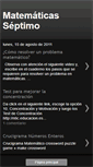 Mobile Screenshot of mateseptimo.blogspot.com