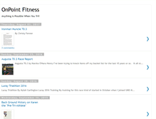 Tablet Screenshot of onpointfitness.blogspot.com