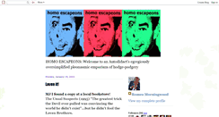 Desktop Screenshot of homoescapeons.blogspot.com