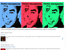 Tablet Screenshot of homoescapeons.blogspot.com