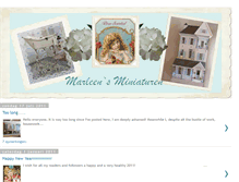 Tablet Screenshot of marleensminiaturen.blogspot.com