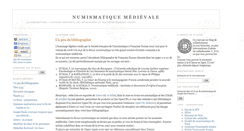 Desktop Screenshot of numismatique-medievale.blogspot.com