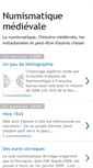 Mobile Screenshot of numismatique-medievale.blogspot.com