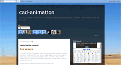 Desktop Screenshot of cad-animation.blogspot.com