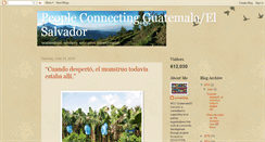Desktop Screenshot of connectingpeoplesguatemala.blogspot.com