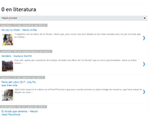 Tablet Screenshot of 0enliteratura.blogspot.com