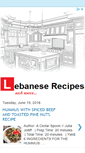 Mobile Screenshot of homemade-recipes.blogspot.com