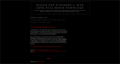 Desktop Screenshot of downloadthepunisher2movie.blogspot.com