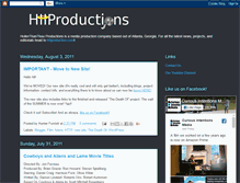 Tablet Screenshot of httproductions.blogspot.com