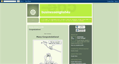 Desktop Screenshot of businessenglish4u.blogspot.com