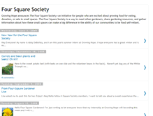 Tablet Screenshot of foursquaresociety.blogspot.com