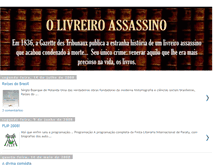 Tablet Screenshot of livreiroassassino.blogspot.com