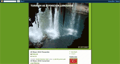 Desktop Screenshot of letslearnturkish.blogspot.com