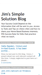 Mobile Screenshot of jimssimplesolution.blogspot.com