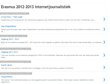 Tablet Screenshot of erasmusinternetjournalistiek.blogspot.com