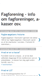 Mobile Screenshot of fagforening.blogspot.com
