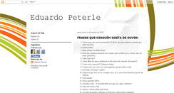 Desktop Screenshot of eduardopeterle.blogspot.com