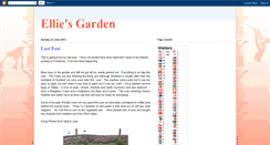 Desktop Screenshot of elliesshetlandgarden.blogspot.com