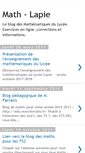 Mobile Screenshot of mathlapie.blogspot.com