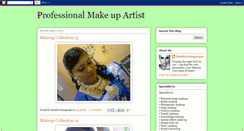 Desktop Screenshot of malathi-makeupartist.blogspot.com