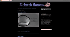 Desktop Screenshot of duendeflamenco.blogspot.com