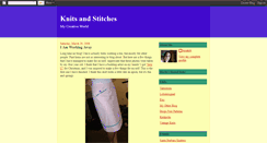 Desktop Screenshot of knitsandstitches.blogspot.com