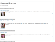 Tablet Screenshot of knitsandstitches.blogspot.com