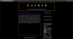 Desktop Screenshot of ea3rjb.blogspot.com