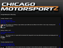 Tablet Screenshot of chicagomotorsportz.blogspot.com