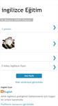 Mobile Screenshot of e-kolay-ingilizce.blogspot.com