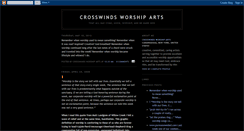 Desktop Screenshot of crosswindsworshiparts.blogspot.com