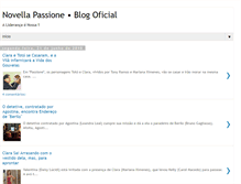 Tablet Screenshot of novella-passione.blogspot.com