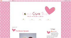 Desktop Screenshot of lovelycosme.blogspot.com