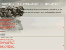 Tablet Screenshot of extensionliteraturauchile.blogspot.com