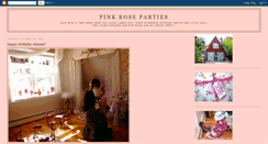 Desktop Screenshot of pinkroseparties.blogspot.com