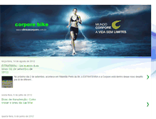 Tablet Screenshot of corporebike.blogspot.com