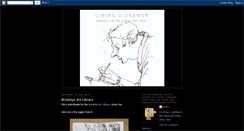 Desktop Screenshot of liningadrawer.blogspot.com