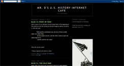 Desktop Screenshot of mrdshistorycafe.blogspot.com