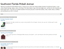 Tablet Screenshot of pinballavenue.blogspot.com