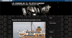 Desktop Screenshot of la-cabina-del-piloto-gundam.blogspot.com