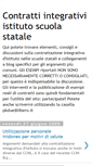 Mobile Screenshot of contrattiscuola.blogspot.com