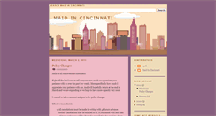 Desktop Screenshot of maidincincinnati.blogspot.com