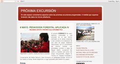Desktop Screenshot of grupoexcursionistaproxima.blogspot.com