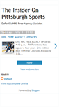 Mobile Screenshot of insidepghsports.blogspot.com