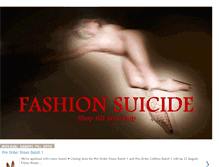 Tablet Screenshot of fashionsuicide101.blogspot.com