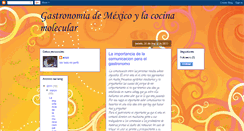 Desktop Screenshot of lagastronomamexicana.blogspot.com